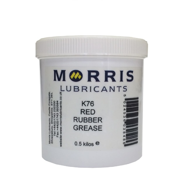 MORRIS K76 Red Rubber Grease